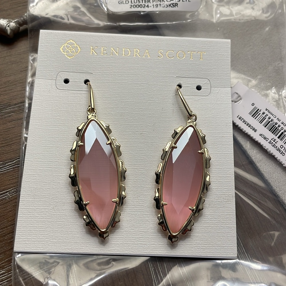 Kendra Scott - 14k Gold (plated over brass) Genevieve Drop Earrings